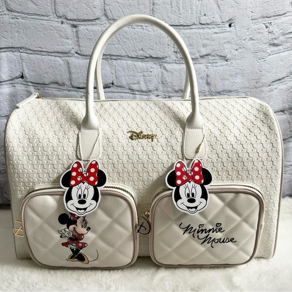 Disney Handbags - *NEW* Disney Minnie Mouse Weekender/Overnight /Duffle Travel Bag